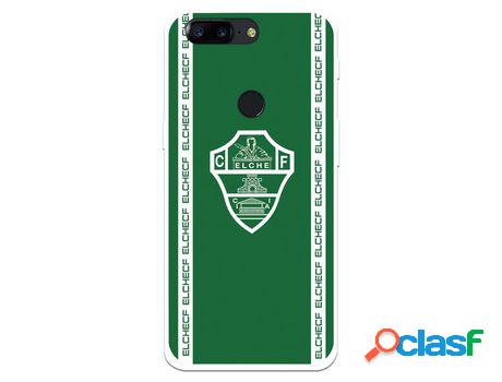 Funda para Oneplus 5T del Elche CF Escudo Fondo Verde Escudo
