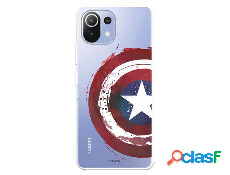 Funda para Xiaomi Mi 11 Lite Oficial de Marvel Capitan