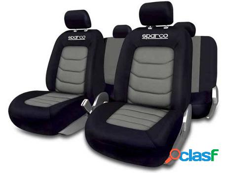 Fundas de Asiento SPARCO CORSA S-line (Gris - Poliéster -