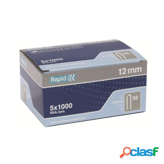 Grapa Elec Cable 10Mm Nº36 Rapid 5.000 Pz
