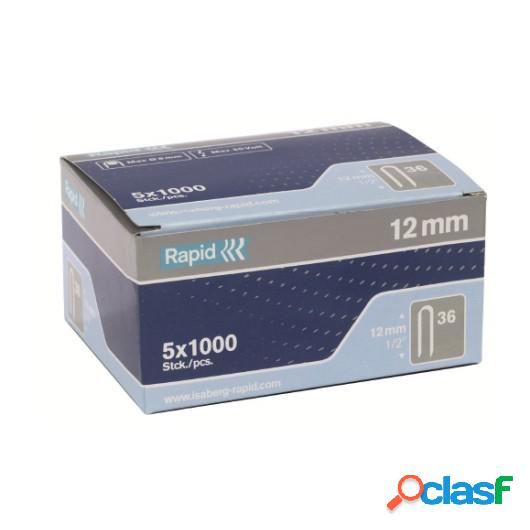 Grapa Elec Cable 14Mm Nº36 Rapid 5.000 Pz