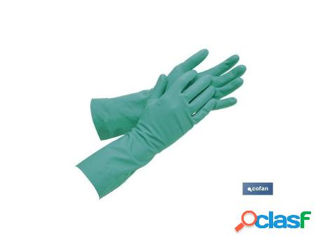 Guante nitrilo verde s/sop. talla 9,5 (xl) caja 12 unid.