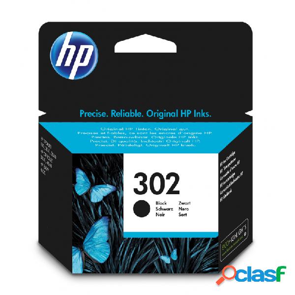 Hp Cartucho De Tinta Original 302 Negro