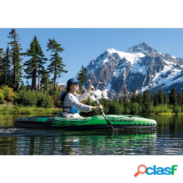 INTEX Kayak inflable Challenger K1 274x76x33 cm 68305NP