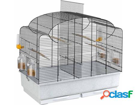 Jaula para Pássaros FERPLAST Rincón (Negro - 71 x 38 x