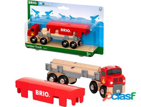 Jogo de Mesa BRIO Lumber Truck (3 Anos)