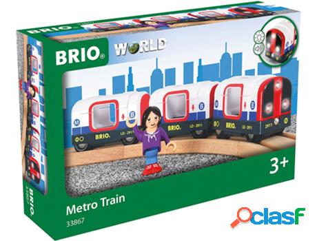 Jogo de Mesa BRIO Subway - Sound And Light (3 Anos)