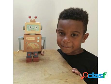 Jogo de Mesa EGMONT TOYS Wooden Robot To Paint (4 Anos)