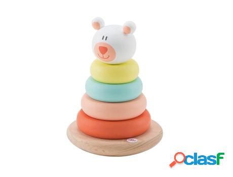 Juego Didáctico SEVI (Madera - Blanco - 10 x 14 x 10 cm)