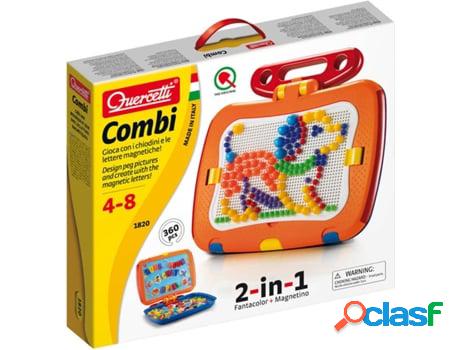 Juego Educativo QUERCETTI Pegs Combi 2 en 1 Imanes y