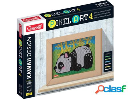 Juego Educativo QUERCETTI Pegs Pixel Art 4 Oso Panda 4800 pz