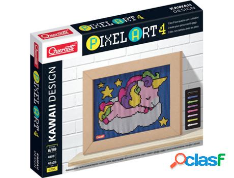 Juego Educativo QUERCETTI Pegs Pixel Art 4 Unicornio 4800 pz