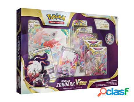 Juego de Cartas POKEMON Hisuian Zoroark Vstar Premium