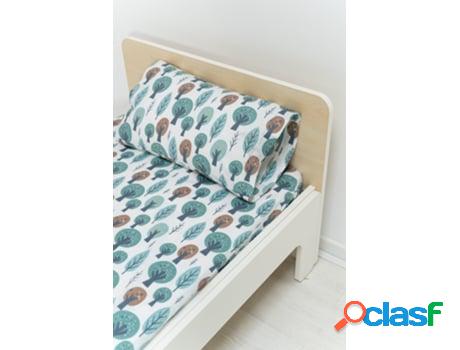Juego de Sabánas Infantil SOKIOS Bosque (105 x 200 -