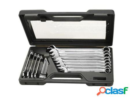 Juego llaves combinadas maurer plus 17 piezas