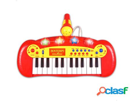 Juguete Musical BONTEMPI Teclado Eléctrico 24 Teclas (Edad