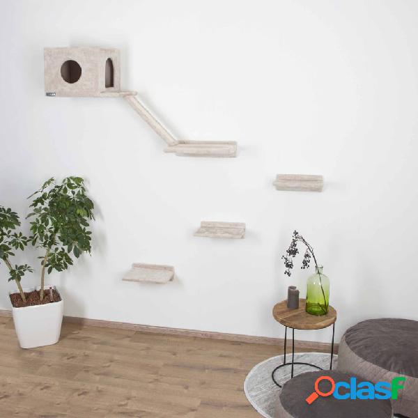 Kerbl Rascador de pared para gatos Mont Blanc madera beige