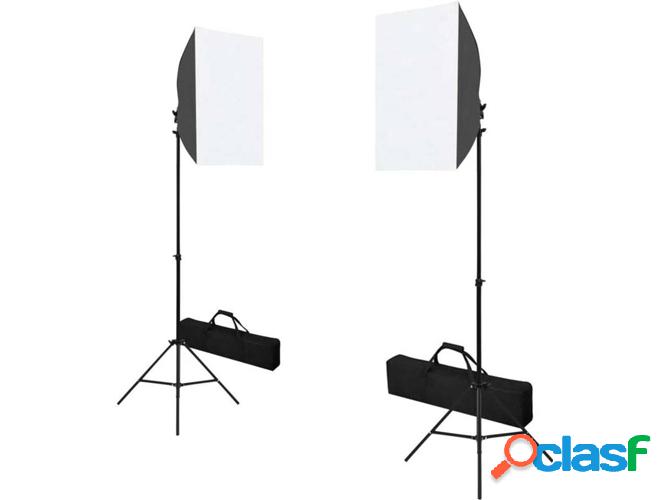 Kit Iluminación de Estudio VIDAXL 190216