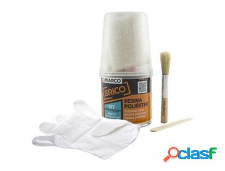 Kit reparacion 0.25m2 resina gris
