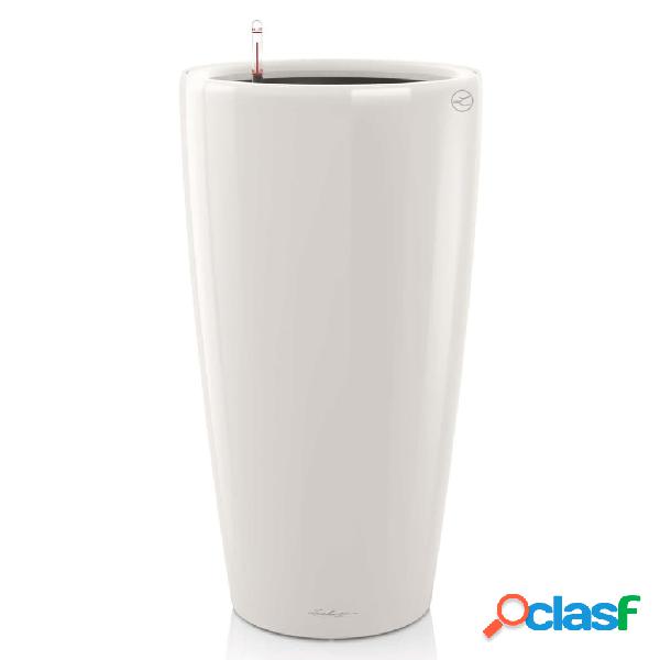 LECHUZA Macetero Rondo 40 ALL-IN-ONE blanco brillante 15740