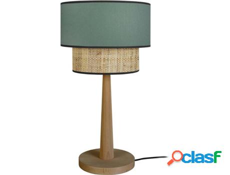 Lámpara de Mesa TOSEL Cochin (Verde - E27 - Máx. 40W -