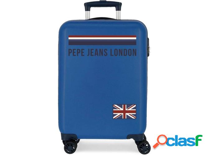 Maleta de Viaje PEPE JEANS Overlap (Cabina - 34 L - Azul)