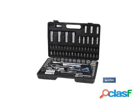 Maletín 94 pcs standard 1/4 y 1/2