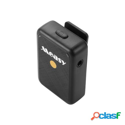 Measy V81 Wireless 2.4G Micrófono de solapa Clip-on Mic