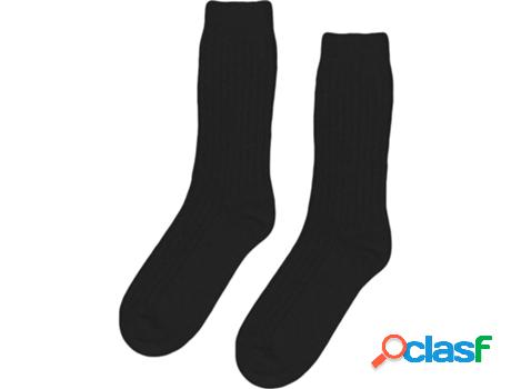 Medias COLORFUL STANDARD Algodón Mujer (36/40 - Negro)