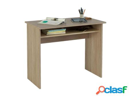 Mesa de estudio 50x90cm k9465rz c/balda roble