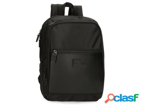 Mochila PEPE JEANS E Pu Soho (Poliéster - Negro - 25 x 36 x