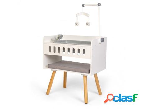 Muñeca BYASTRUP (Madera - Blanco - 50 x 32 x 56 cm)