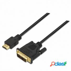 Nanocable Cable Dvi A Hdmi, Dvi18+1/m-hdmi A/m, 1.8