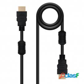 Nanocable Cable Hdmi 3m V1.4 (alta Velocidad / Hec) Con
