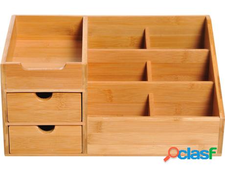 Organizador HOMCOM 833-462 (Marrón - 33x20.5x15.5cm)