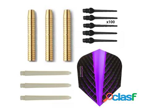 Pack de Juego de Dardos MANUEL GIL (Morado)