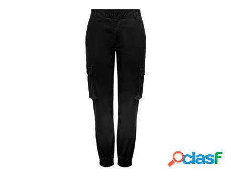 Pantalones ONLY Femme (36x30 - Negro)
