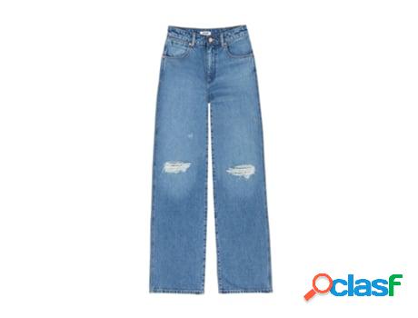 Pantalones WRANGLER Mujer (27x34 - Azul)