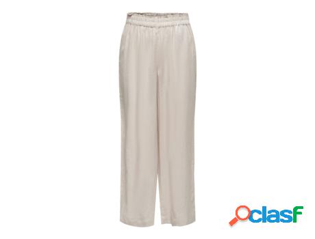 Pantalones para Mujer ONLY Beige (XS x 32)