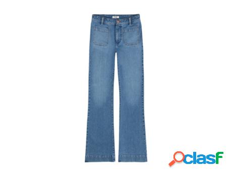 Pantalones para Mujer WRANGLER Azul (32x34)