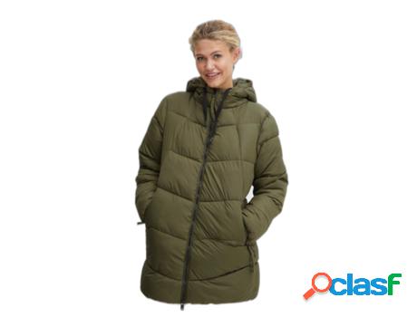 Parka B.YOUNG Poliéster Mujer (Verde - 42)