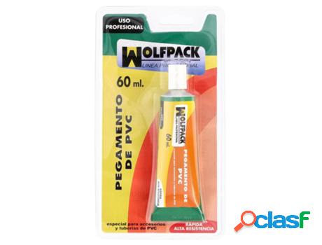 Pegamento pvc wolfpack 60 ml.