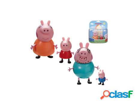 Peppa Pig Figuras Coleccionables Familia