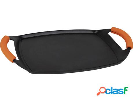 Plancha De Asar Para Inducción Aluminio Fundido Full