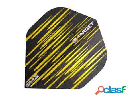 Plumas de Dardos TARGET DARTS (Amarillo)