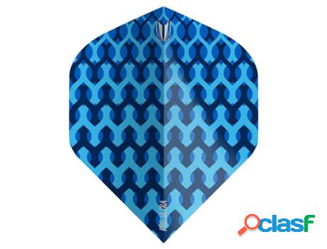 Plumas de Dardos TARGET DARTS (Azul)