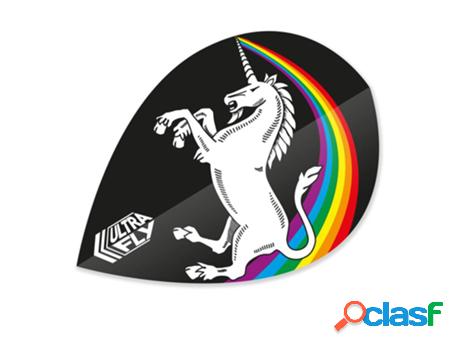 Plumas de Dardos UNICORN DARTS (Negro)