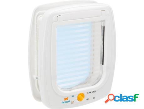 Puerta para Gatos FERPLAST Swing 9 SET (Blanco -