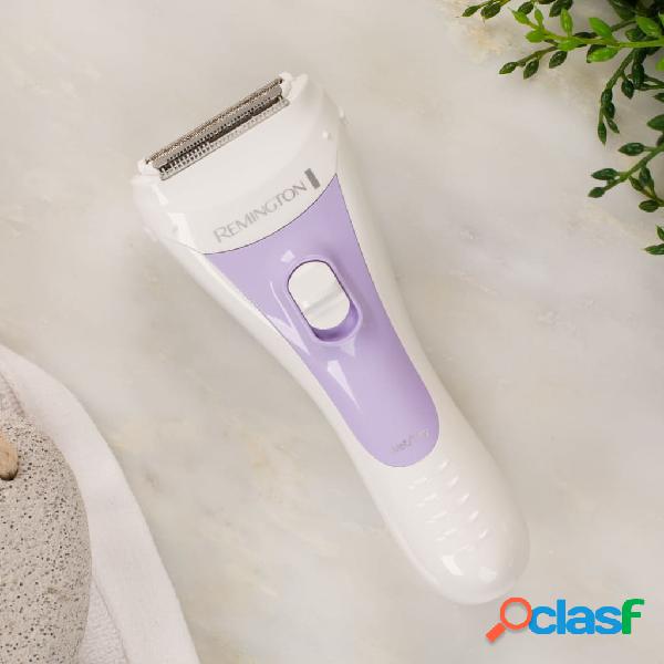 REMINGTON Afeitadora de mujer Smooth & Silky blanco y morado