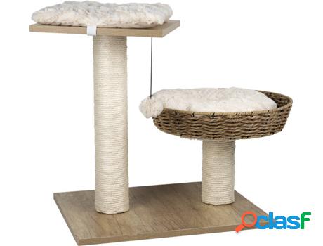 Rascador + Juego Mascota Maxi Para Gatos 48X39X51Cm